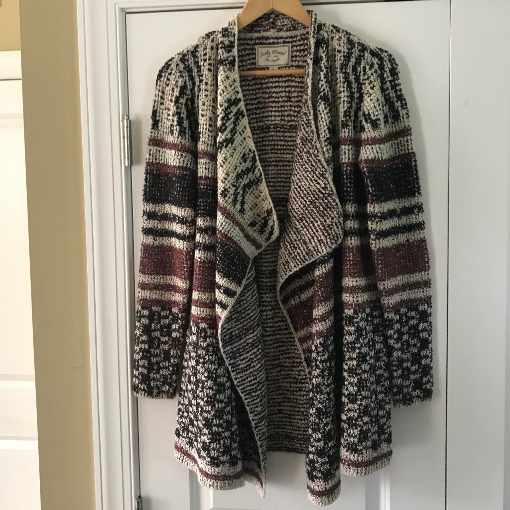 Lucky Brand Open Front Cardigan